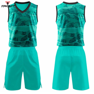 เครื่องแบบบาสเก็ตบอลพิมพ์ซับลิเมชันระบายอากาศได้ดีโลโก้ตามสั่งแบบใหม่ - Product Image 3