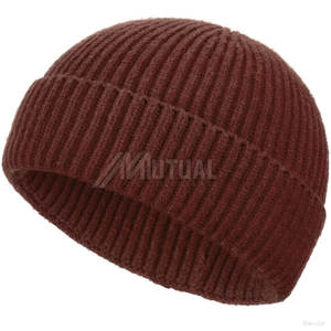 Bonnet Offre Spéciale Chapeau Trendy Oversized Fit Casual Look Beanie Hat For Daily Wear Beanie Hat - Product Image 3