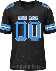 Camiseta de fútbol americano al por mayor, camiseta de fútbol americano bordada de alta calidad para 32 equipos - Product Image 3