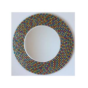 Wholesale Brown Color Round Shape <b>Wall</b> <b>Mirror</b> Home <b>Decorative</b> Metal Frame <b>Decorative</b> <b>Wall</b> <b>Mirror</b> for Home Hotel - Product Image 6
