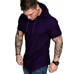 Vente en gros de sweat à capuche allongé pour hommes de haute qualité 100% coton avec poches respirantes pour l'hiver - Product Image 2