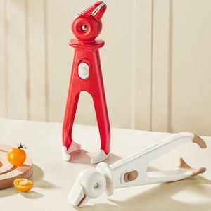 Klip pengukus Bakeware dapur, tahan suhu tinggi dua-dalam-satu antiselip anti-pengaturan skala, klip sendok kursi panci - Product Image 6