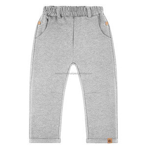 Pantalon de survêtement évasé en molleton 100 % coton personnalisé, impression en relief, taille mi-haute, cordon de serrage, coupe ample, style streetwear, pantalon pour homme - Product Image 1