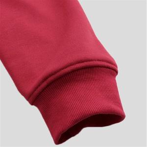 Luxury men oversized hoodie thick fleece interior heavy cotton material urban street style OEM ODM embroidery logo factory - Product Image 5