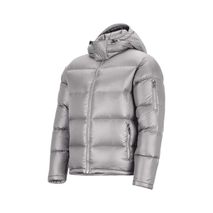 Chaqueta de Invierno Acolchada Personalizada con Capucha para Hombre, con Cierre de Cremallera, Ligera, Resistente al Agua, Chaquetas Inflables para Hombre - Product Image 3