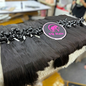 Cabello humano crudo vietnamita, trama de pelo liso natural, cabello grueso y liso sin enredos sin caída - Product Image 4