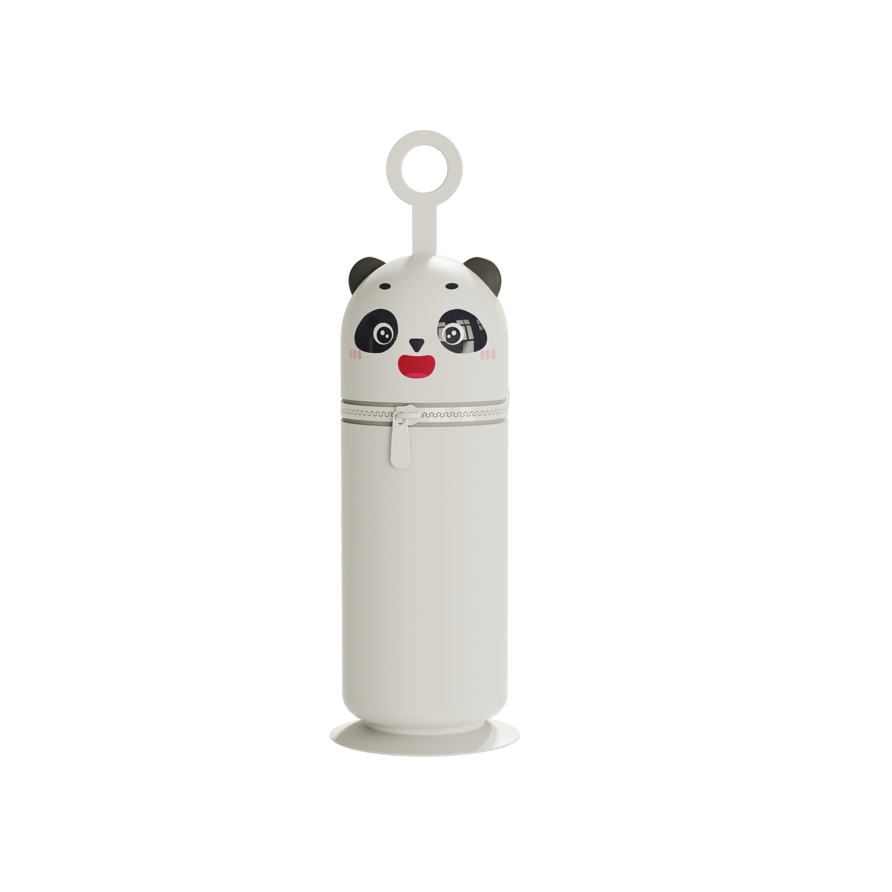 à la manière d'un panda