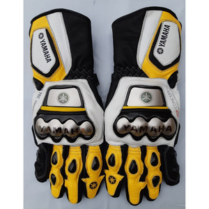 Guantes de cuero para motocicleta, guantes de piel de vaca para motocicleta Euro Racing, equipo de protección para motocross, guantes de carreras de velocidad con logotipo personalizado - Product Image 5