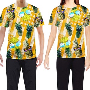 T-shirts à sublimation en polyester à séchage rapide chemises vierges personnalisées à manches courtes unisexes pour impression par transfert de chaleur - Product Image 3