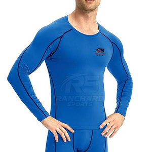 เสื้อคอมเพรสชั่นผู้ชายขายดีที่สุด แฟชั่น ยืดหยุ่น เหมาะสำหรับออกกำลังกาย - Product Image 3