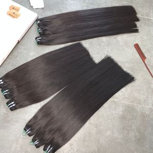 Extensions de cheveux humains vietnamiens 100% vierges Remy, lisses et soyeux, en vrac, modèle Vn 123 - Product Image 6