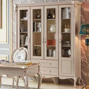 Armoire autoportante en teck massif, style européen moderne et luxueux, écologique, avec portes à battants, mobilier de chambre élégant pour appartement haut de gamme - Product Image 6