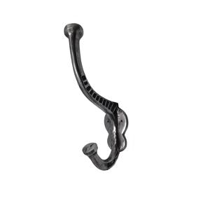 Ensemble de trois crochets muraux à double crochet mural Accueil Hôtel Salle de bain Restaurants Utilisation Laiton plaqué Designer Salle de bain Laiton plaqué Antique - Product Image 2