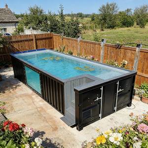 Piscina de Fibra de Vidrio Elevada Personalizada para Niños y Familias, para Jardín, Duradera y con Protección UV - Product Image 2