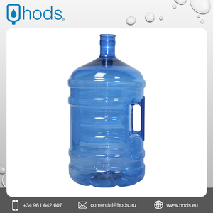 Exportador de botellas de agua potable completamente libre de BPA de plástico PET de alta calidad con capacidad de 12 litros y 5 galones - Product Image 3