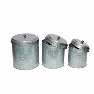 New Decorative Metal Food Canister Set Use For Kitchen ware <b>Tabletop</b> <b>Storage</b> Box Handmade With Best Quality - Product Image 3