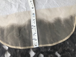 Cuticule frontale vierge brute alignée Remy brésilien naturel bouclé non transformé paquet humain mongol wefted femmes en gros - Product Image 5