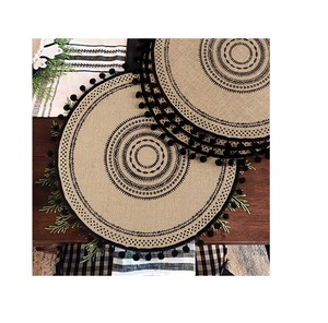 New Style Placemat Highly Finishing Decorative <b>Mats</b> & Pads for Home Decor Tableware Dinning <b>Table</b> Party and Wedding Design Pads - Product Image 1