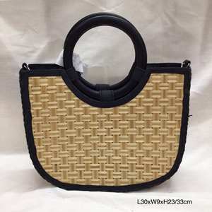 Handmade Convenient Storage Seagrass <b>Basket</b> Sustainable and Fashionable <b>Mesh</b> Food Carrier for Bread Vegetables and More - Product Image 1