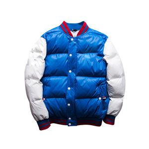 Chaqueta acolchada de invierno a la moda para hombre, abrigo de lona transpirable personalizado Versity, cierre de cremallera, servicio OEM, gran oferta, accesorio de invierno - Product Image 6