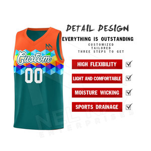 ชุดบาสเก็ตบอลพลัสไซส์ผ้าโพลีเอสเตอร์ระบายอากาศได้ดีชุดทีม MOQ ต่ำออกแบบได้ตามต้องการ - Product Image 3