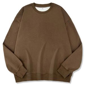 Sudaderas transpirables de algodón 100%, nuevo diseño elegante, camisas de gran tamaño, sudaderas con capucha antiarrugas lisas personalizadas para mujer - Product Image 3