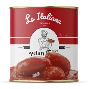 Italian made product, 100% Italian Fresh Canned tomatoes, red Whole Peeled Tomatoes in tin 3000g