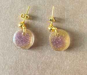 ชุดต่างหูเรซินแฟชั่นสำหรับผู้หญิงสินค้ามาใหม่ต่างหูแบบห่วงพร้อมเครื่องประดับสไตล์นางฟ้า - Product Image 4