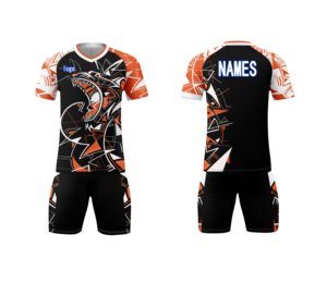 Uniforme de football rétro 100% polyester de haute qualité à prix compétitif, respirant, anti-UV et confortable - Product Image 3