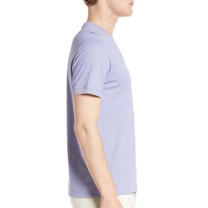 Camiseta de cuello redondo de Hip Hop de algodón 100% para hombre, camisetas atléticas para hombre, camisetas transpirables ligeras de secado rápido - Product Image 3