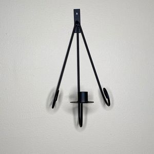 Handcrafted <b>Iron</b> Candle Sconces Unique <b>Wall</b> <b>Mounted</b> Candle <b>Holders</b> For Authentic Home Decoration - Product Image 1