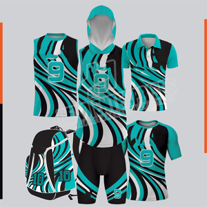 Cómodo 7v7 Jersey de fútbol de secado rápido Personalizable con capucha Equipo Práctica Uniforme Conjunto combinado Característica transpirable - Product Image 1