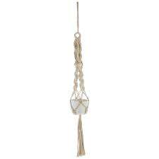 Macramé plante cintre intérieur suspendu jardinière pour plantes support pour Boho intérieur extérieur Boho décor à la maison - Product Image 4