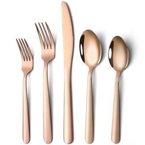 Cucharas de almuerzo de cena de postre de acero inoxidable de alta calidad para fiestas comedor higiénico con espejo antibacteriano cepillado elegante - Product Image 2