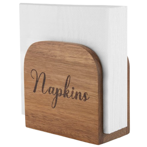 Servilletero de madera de granja rústica, servilletero para cocina, última llegada, directo de fábrica, hogar, cocina, baño, respetuoso con el medio ambiente - Product Image 2