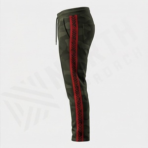 Pantalons de survêtement Hip Hop pour hommes, pantalons décontractés en coton pour hommes et femmes, pantalons de jogging streetwear, vente en gros, couleur personnalisée - Product Image 3