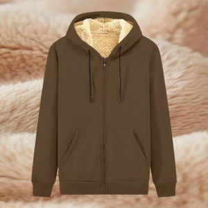 Wholesale Custom Heavyweight Zipper <b>Oversized</b> <b>Hoodie</b> Heavy Cotton New Design 2024 Best Thermal <b>Oversized</b> Hoodies <b>Men</b> - Product Image 4