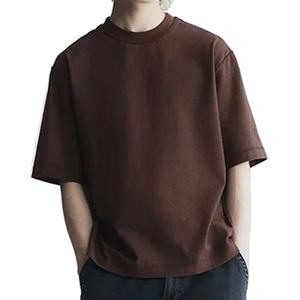 Venta caliente nueva camiseta de moda hombres camiseta de alta calidad 100% algodón de gran tamaño gota hombro camiseta hecha en Pakistán - Product Image 2