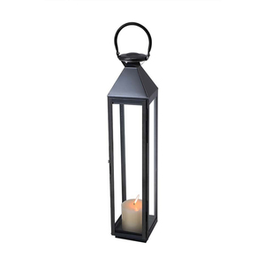 Latest Style Bronze Finish Metal Hanging Candle Lantern Christmas Decor Modern Design Durable Tabletop Outdoor <b>Garden</b> Candle - Product Image 5