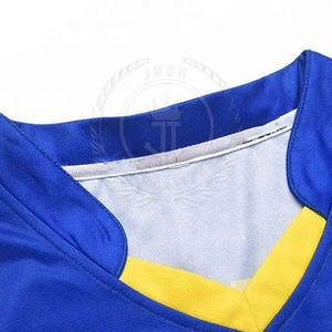 ชุดยูนิฟอร์มวอลเลย์บอลชายราคาส่ง มีสินค้าในสต็อก รับออกแบบโลโก้ตามสั่ง ผลิตเอง 100% โพลีเอสเตอร์ - Product Image 5