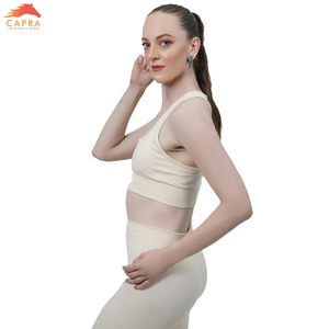 Soutien-gorge de sport d'entraînement personnalisé pour femmes soutien-gorge de gymnastique en tissu doux respirant dans des options colorées - Product Image 4