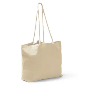 Borsa da Spiaggia in Cotone Tazz Personalizzata, Borsa Promozionale per Accessori e Gadget - Product Image 5