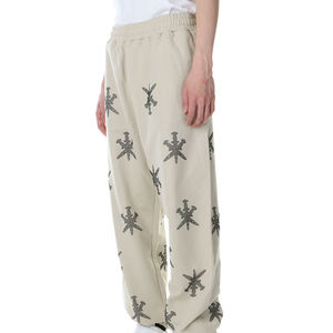 Ensemble de survêtement décontracté en deux pièces pour homme, design tendance 2025, à capuche, uni, avec strass, vêtements d'hiver - Product Image 5