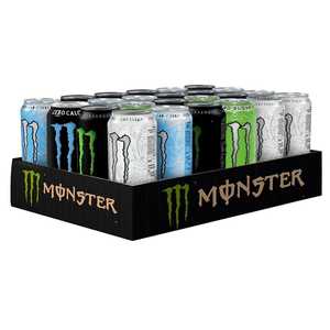 Étiquettes OEM principales pour Monster Energy Drink 500ml sans sucre, saveur soda fruité, gazeuse, bouteille à marque privée, prix de gros - Product Image 3