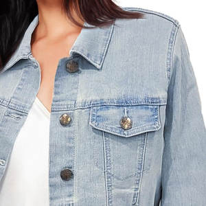 Chaqueta Vaquera para Mujer, Hecha en Pakistán, Color y Talla Personalizados, Transpirable y Ligera, para Uso en Exteriores - Product Image 5