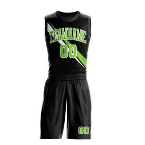 2025 uniforme de baloncesto personalizado para adultos con opción de talla grande diseño impreso 100% poliéster logotipo personalizado y colores - Product Image 2
