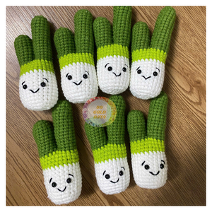 Porte-clés en laine tricotée de haute qualité, très vendu, jouet en peluche animal fait main au crochet, mignon, maternité - Caryln - Product Image 1