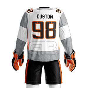 Uniforme de hockey sur glace fabriqué en polyester de marque de distributeur uniforme de hockey sur glace léger le plus vendu - Product Image 6