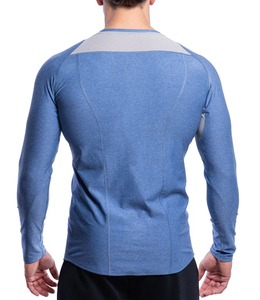 T-shirt de compression athlétique pour hommes de haute qualité vêtements de course parfaits couche de base d'entraînement d'entraînement de gymnastique à séchage rapide - Product Image 4