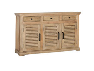 Aparador de Madera Maciza Estilo Industrial Retro Vintage para Sala de Estar, Mueble Buffet de Madera de Mango para Comedor - Product Image 2